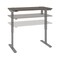 Bestar Bestar Upstand 24” x 48” Standing Desk in bark grey 175859-000047 - alternate 10